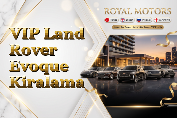 VIP Land Rover Evoque Kiralama