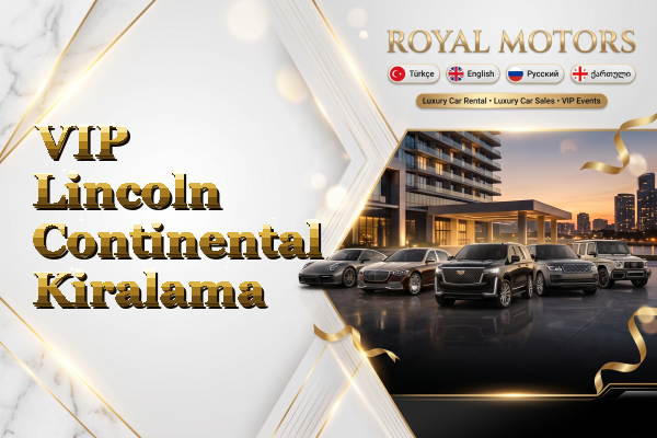 VIP Lincoln Continental Kiralama