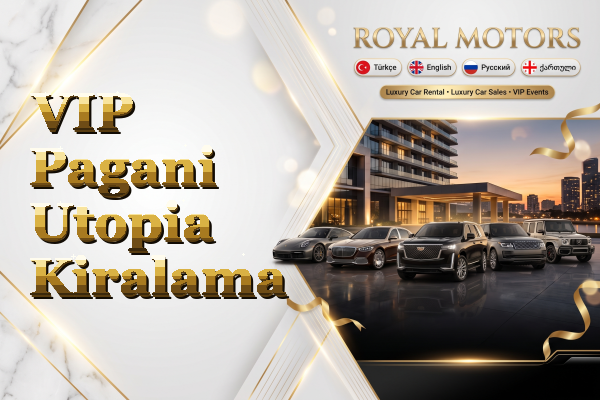 VIP Pagani Utopia Kiralama