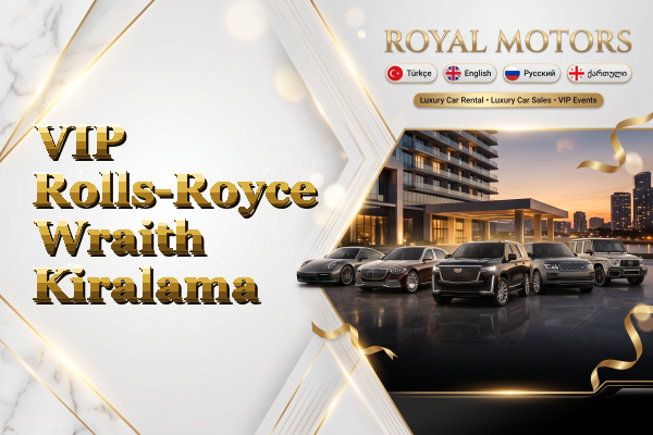 VIP Rolls-Royce Wraith Kiralama