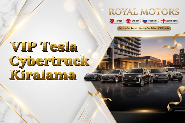 VIP Tesla Cybertruck Kiralama