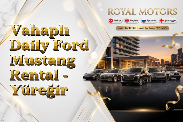 Vahaplı Daily Ford Mustang Rental - Yüreğir