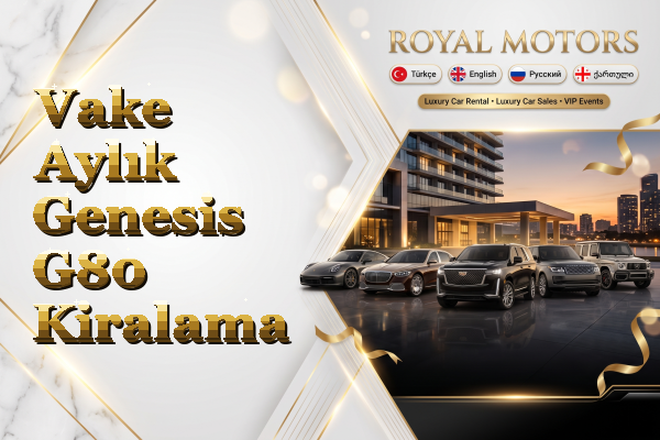 Vake Aylık Genesis G80 Kiralama