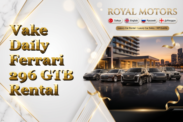 Vake Daily Ferrari 296 GTB Rental
