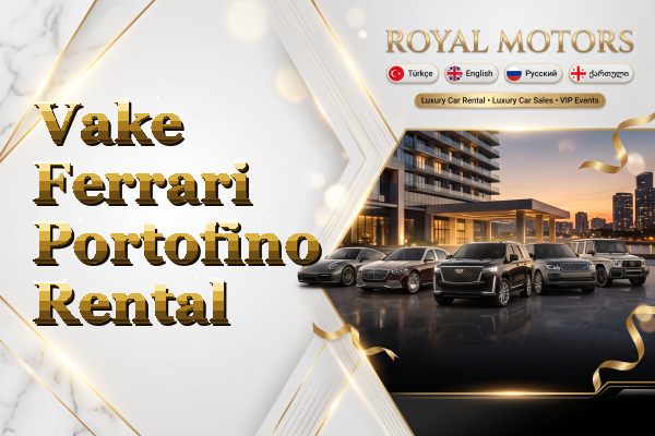 Vake Ferrari Portofino Rental