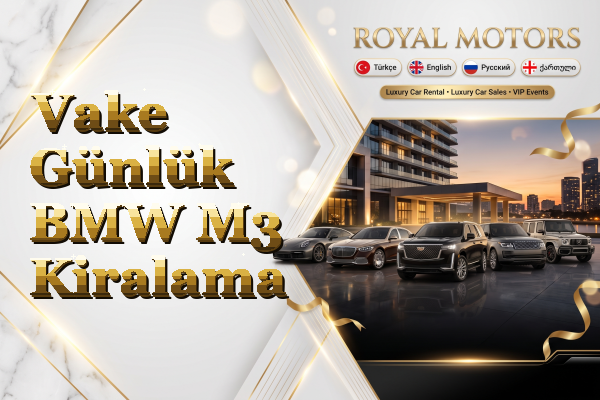 Vake Günlük BMW M3 Kiralama