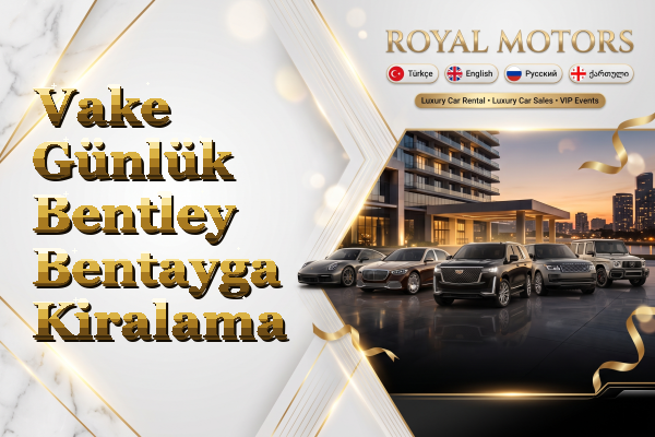 Vake Günlük Bentley Bentayga Kiralama
