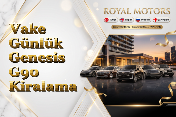 Vake Günlük Genesis G90 Kiralama