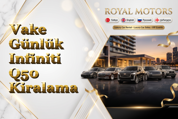 Vake Günlük Infiniti Q50 Kiralama