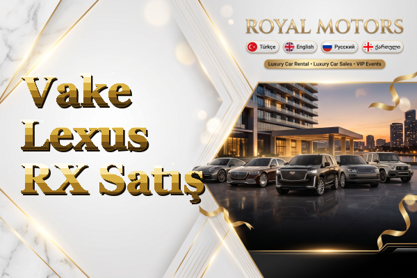 Vake Lexus RX Satış
