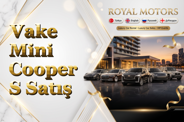 Vake Mini Cooper S Satış