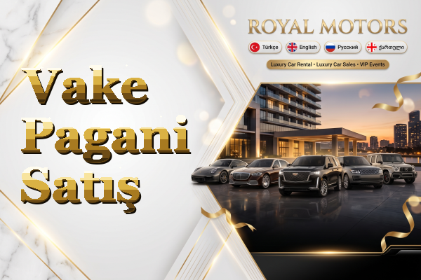 Vake Pagani Satış