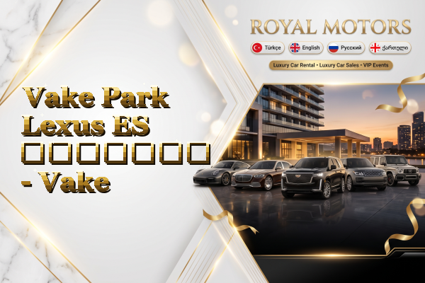 Vake Park Lexus ES გაყიდვა - Vake