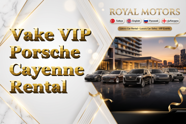 Vake VIP Porsche Cayenne Rental