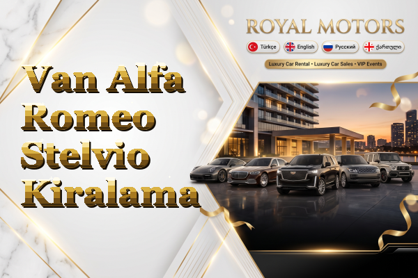Van Alfa Romeo Stelvio Kiralama