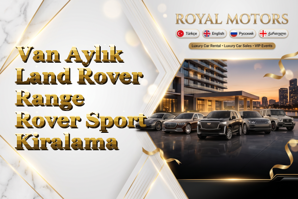 Van Aylık Land Rover Range Rover Sport Kiralama