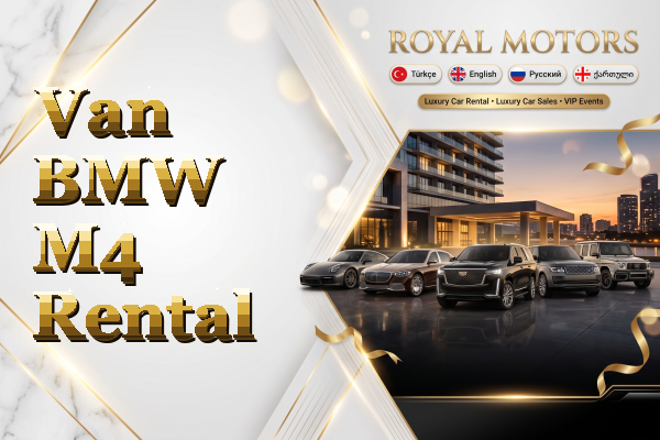 Van BMW M4 Rental