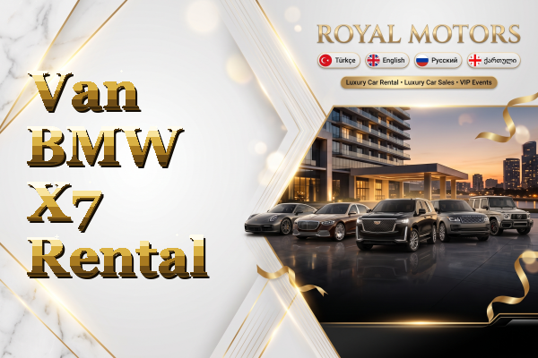 Van BMW X7 Rental