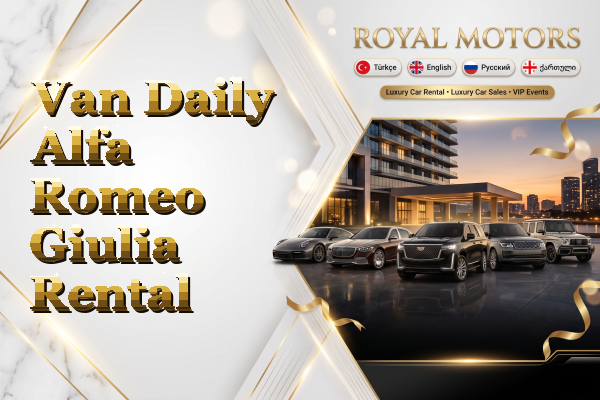 Van Daily Alfa Romeo Giulia Rental
