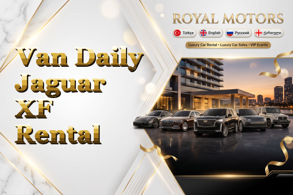 Van Daily Jaguar XF Rental