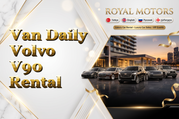 Van Daily Volvo V90 Rental