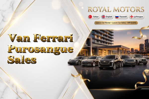 Van Ferrari Purosangue Sales