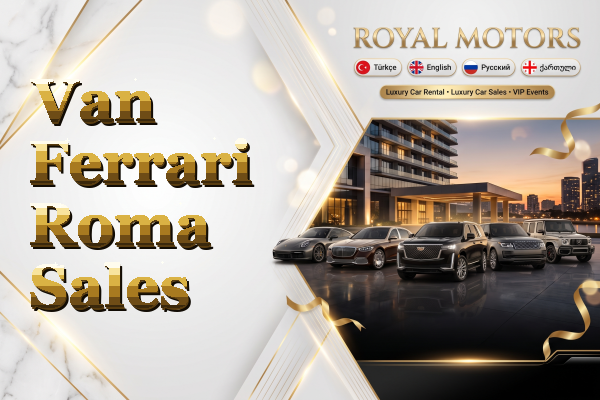 Van Ferrari Roma Sales