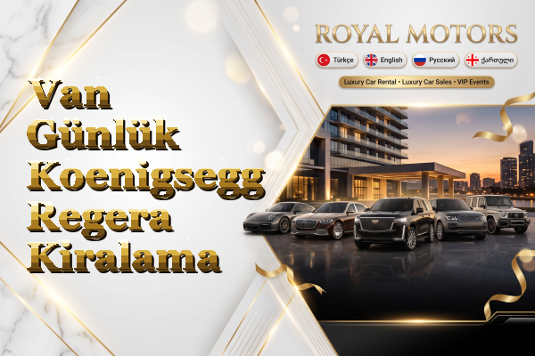 Van Günlük Koenigsegg Regera Kiralama