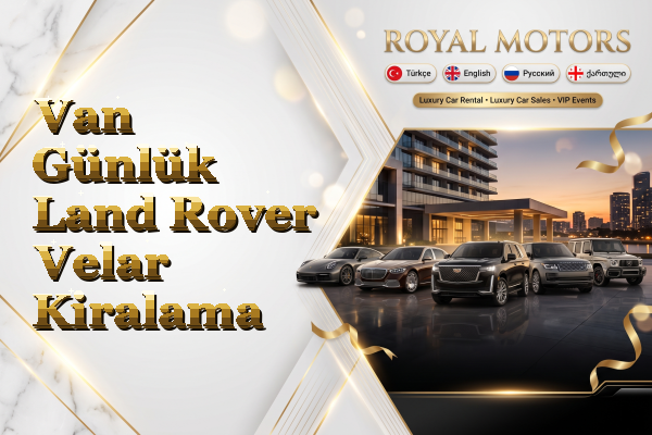 Van Günlük Land Rover Velar Kiralama