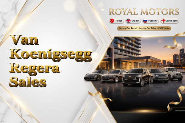 Van Koenigsegg Regera Sales