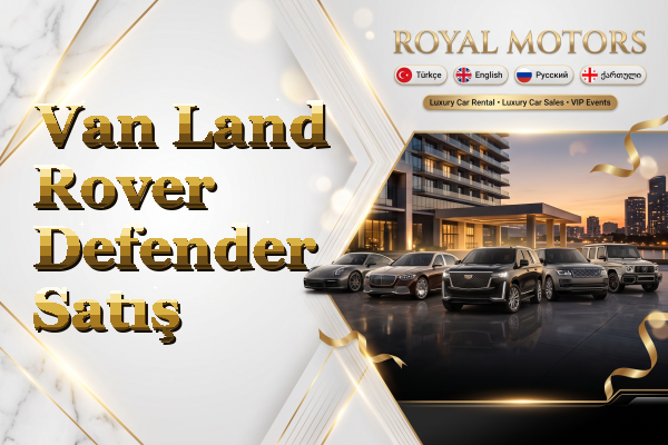 Van Land Rover Defender Satış