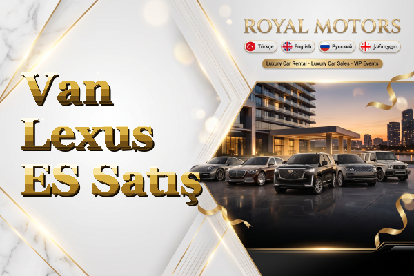 Van Lexus ES Satış