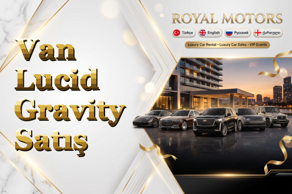 Van Lucid Gravity Satış