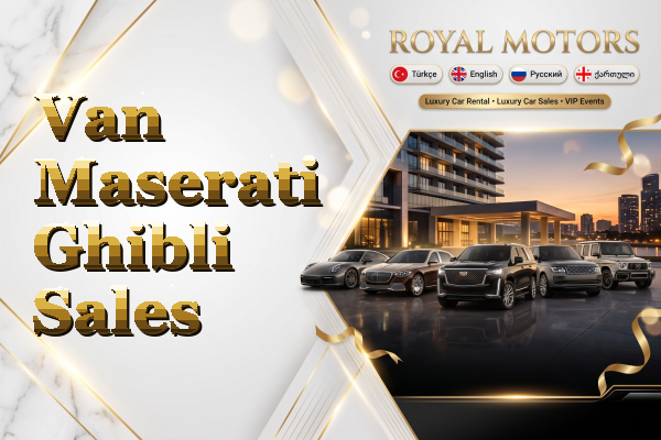 Van Maserati Ghibli Sales
