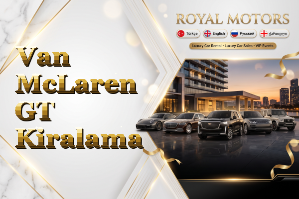 Van McLaren GT Kiralama
