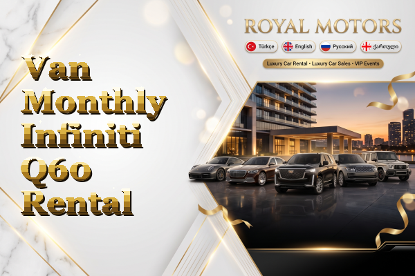 Van Monthly Infiniti Q60 Rental
