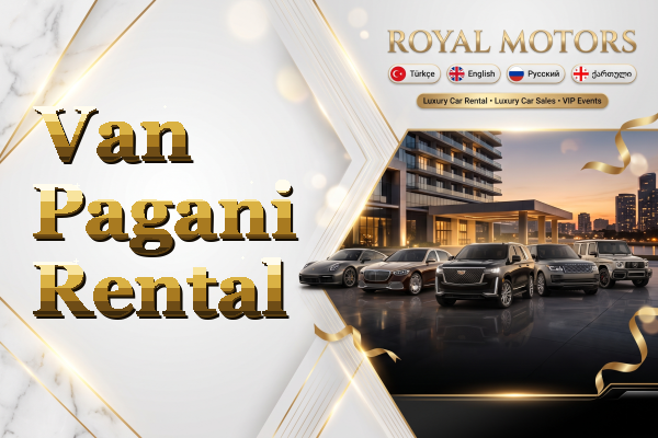 Van Pagani Rental