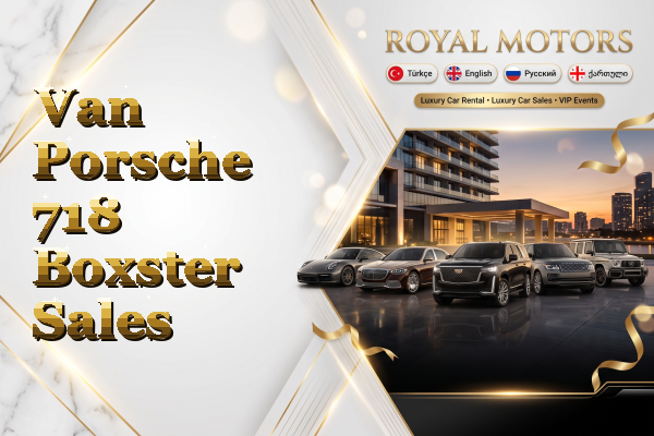 Van Porsche 718 Boxster Sales
