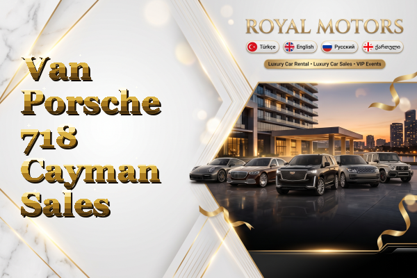 Van Porsche 718 Cayman Sales