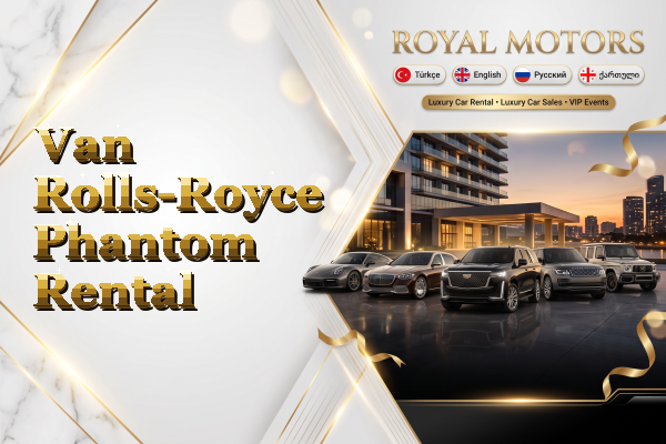 Van Rolls-Royce Phantom Rental