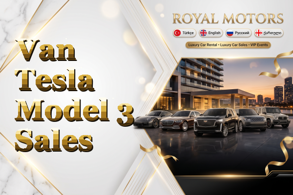 Van Tesla Model 3 Sales