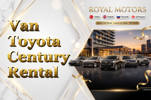 Van Toyota Century Rental