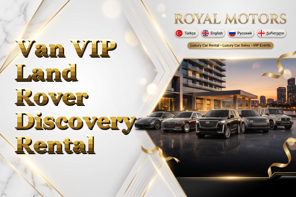 Van VIP Land Rover Discovery Rental
