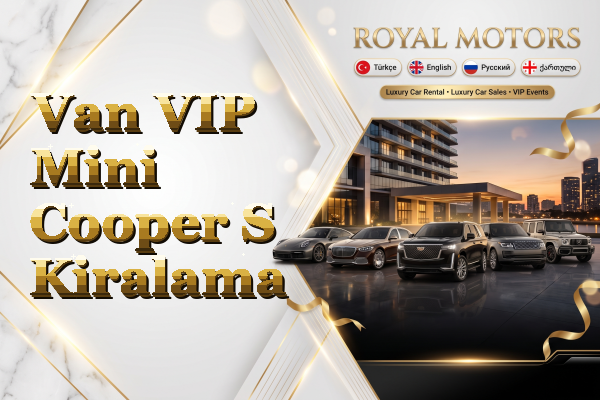 Van VIP Mini Cooper S Kiralama
