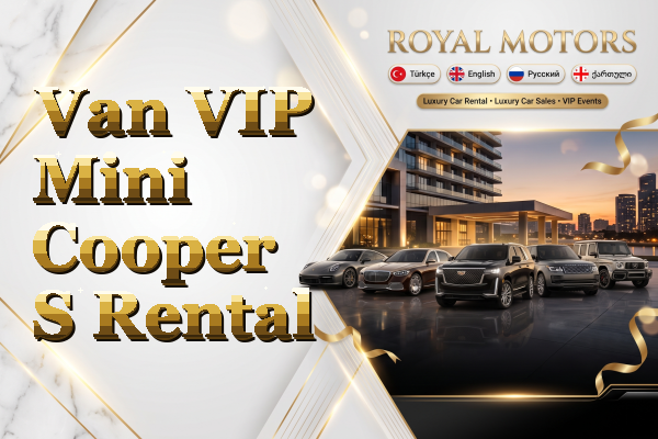 Van VIP Mini Cooper S Rental