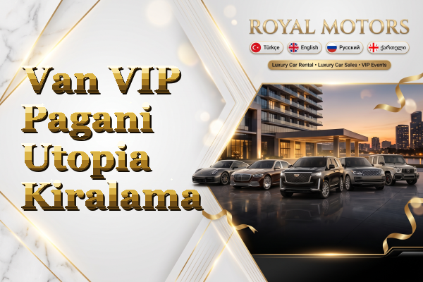 Van VIP Pagani Utopia Kiralama