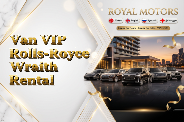Van VIP Rolls-Royce Wraith Rental