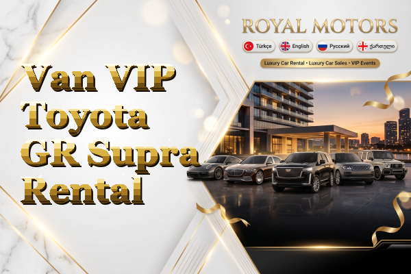 Van VIP Toyota GR Supra Rental