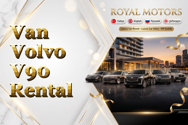 Van Volvo V90 Rental
