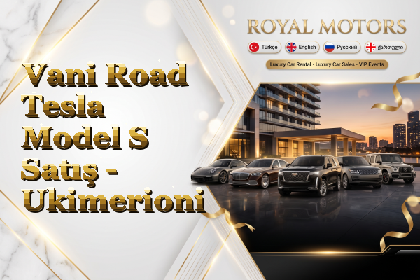 Vani Road Tesla Model S Satış - Ukimerioni